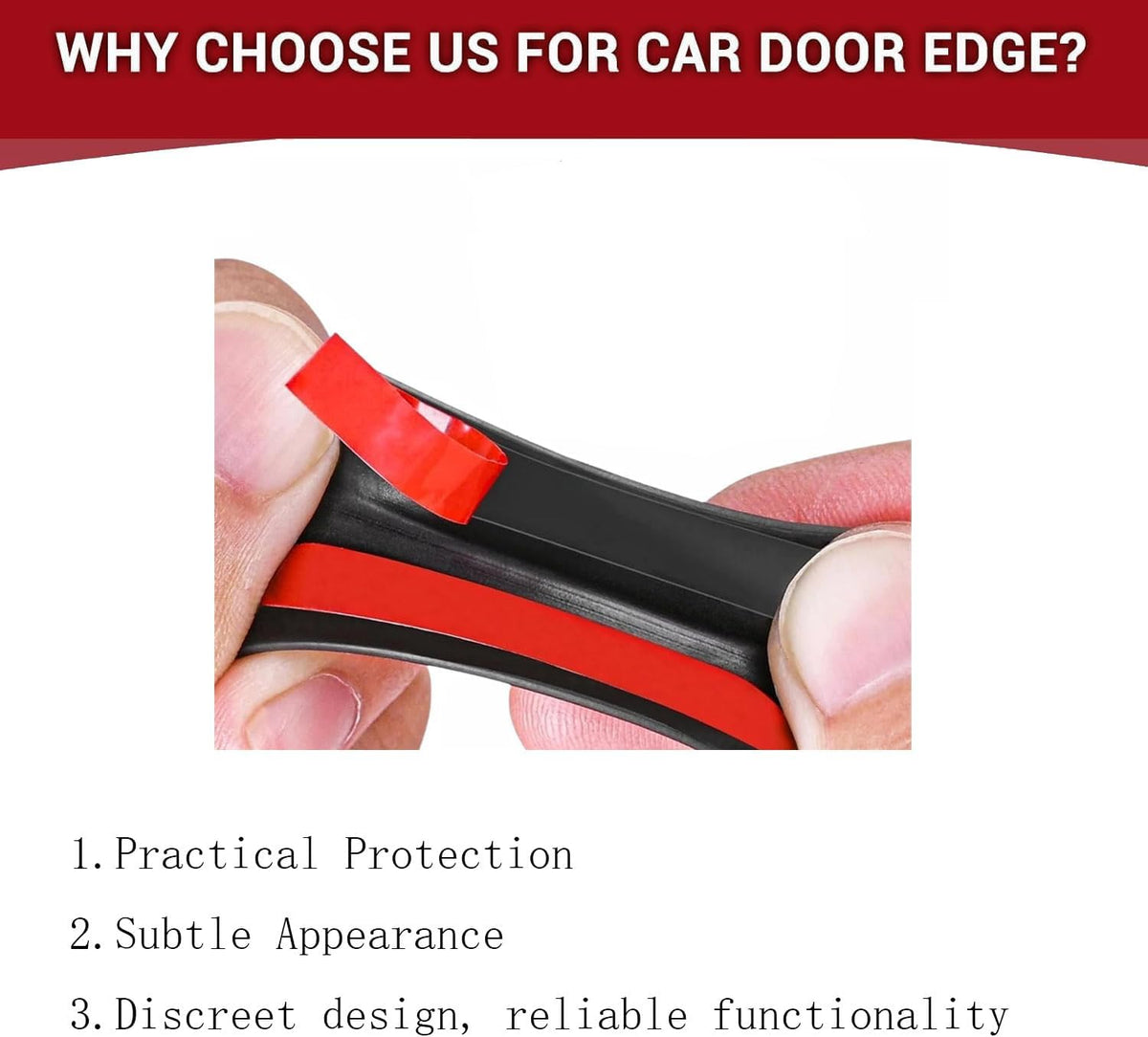 Car Door Edge Guards for Chevy Silverado/GMC Sierra 1500