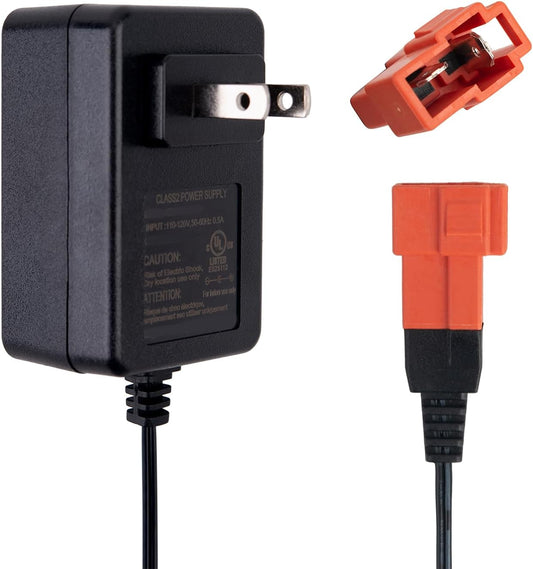 12V Charger for Kids Ride on Cars, 12 Volt Battery Charger with Square Plug