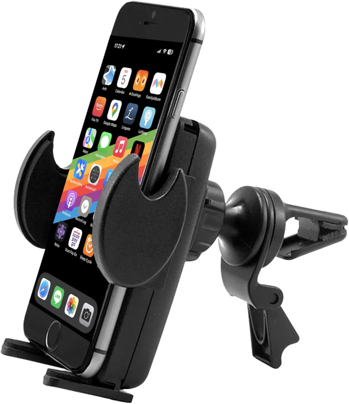 AutoExec Reach Desk Front Seat Car Desk and Portable Workstation with 400 watt Power Inverter, Phone Mount and Phone Vent Clip, Mahogany
