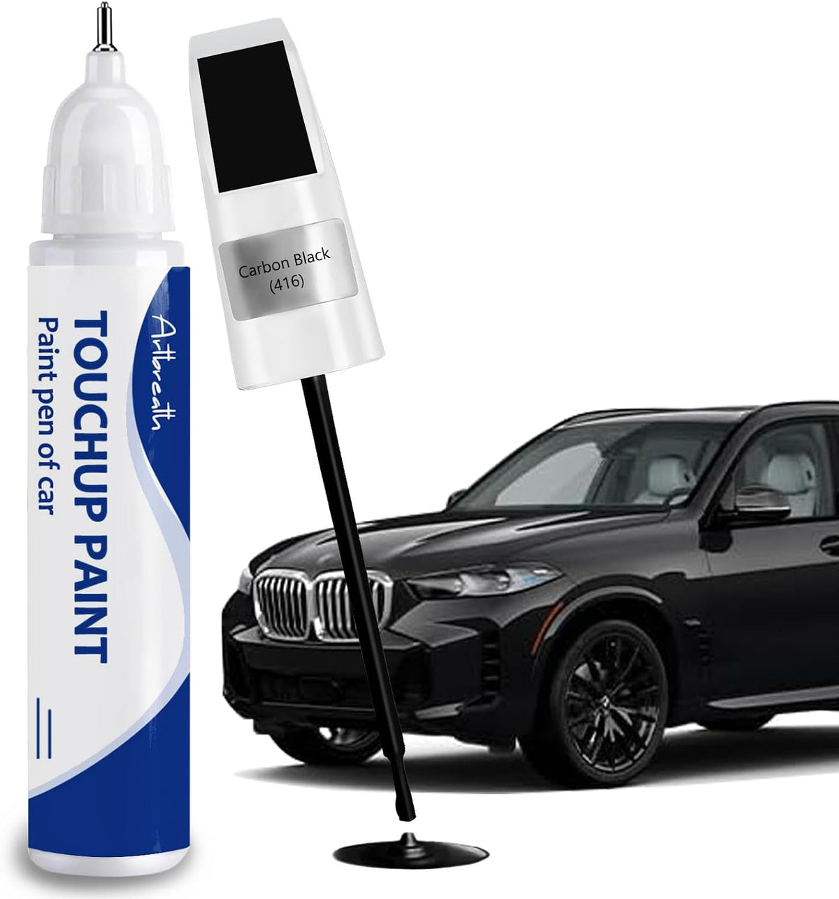 Carbon Black 416 Touch Up Paint for BMW OEM Color Match Car Paint Pen