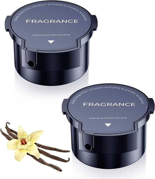 Hitolza Car Air Freshener Refill - Pack of 2, Can be Used for 4~6 Months - Made with Natural Plant Extracts - Vanilla Dream