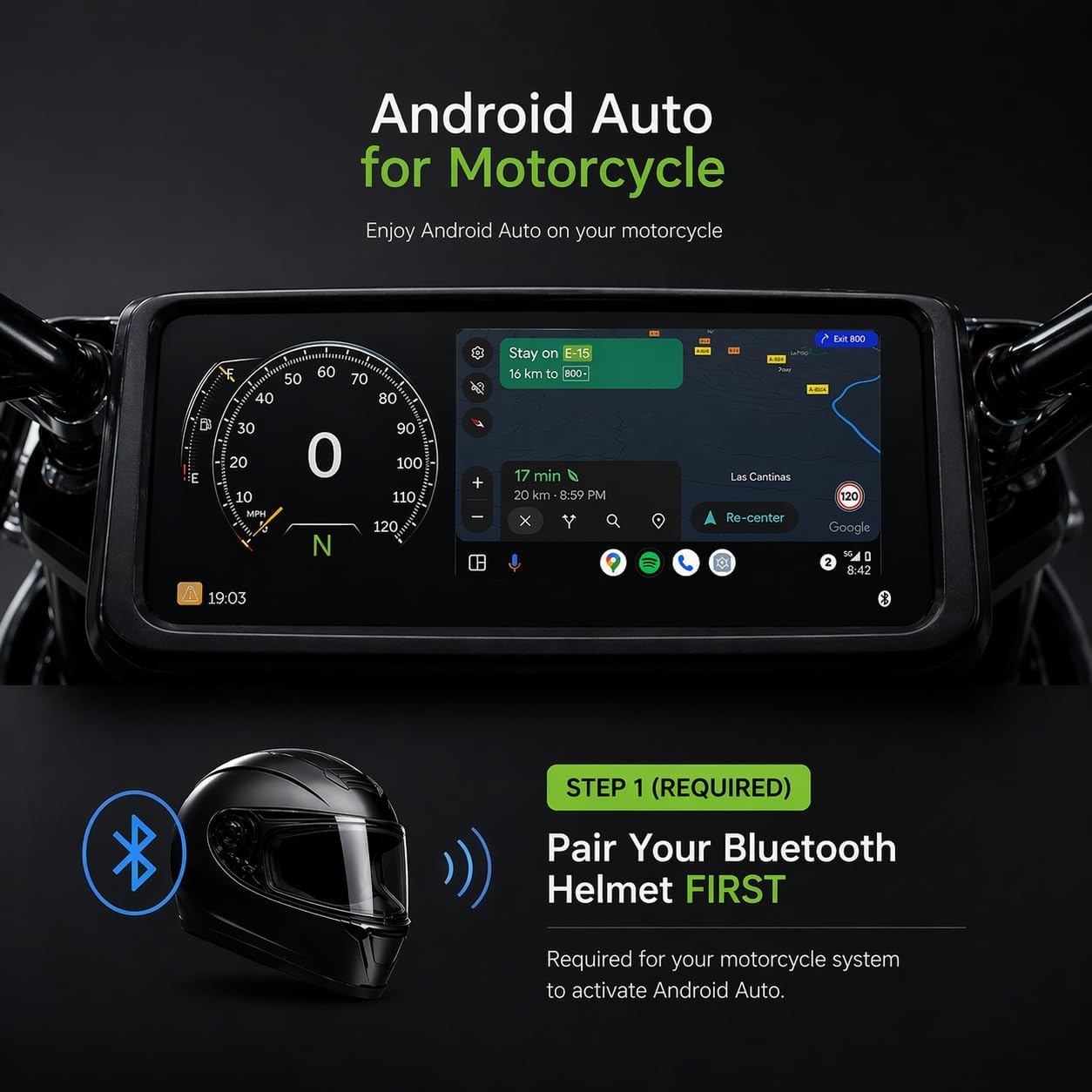 CarPlay AI Box 2025 Upgrade – Magic Box 3.0 with Wireless CarPlay & Android Auto, Bult-in Netflix, YouTube, Disney+, Prime Video | 5.8GHz WiFi, Auto Connect | for OEM Wired CarPlay Cars & Motorcycles