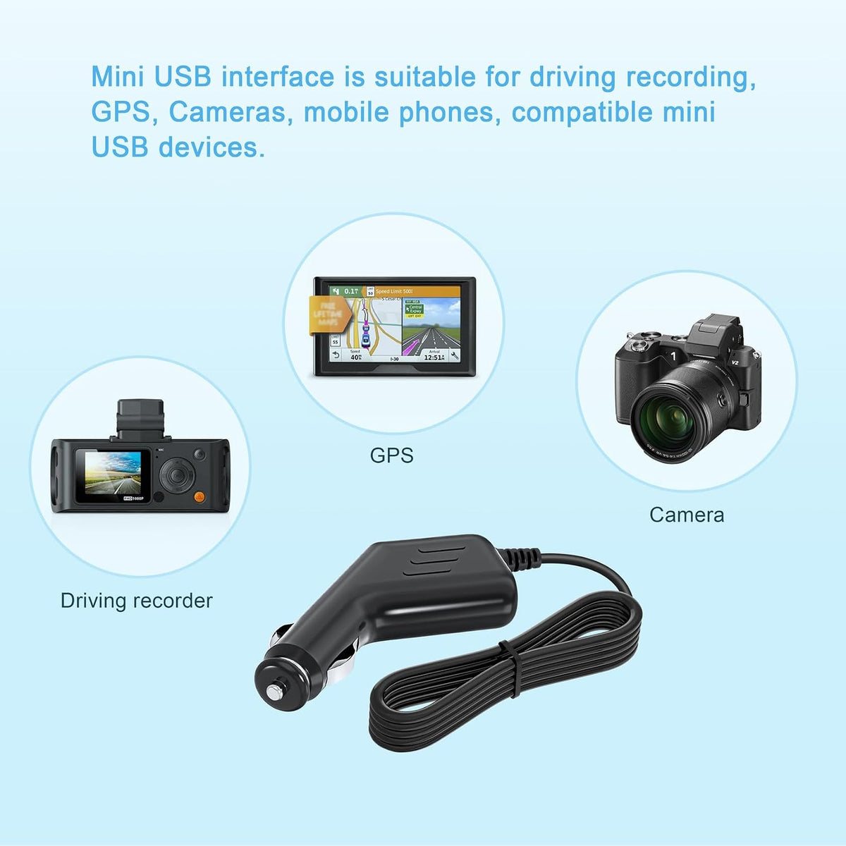 New Car DC Adapter for Jabra Cruiser Model HFS001 Bluetooth Car Speaker FM Transmitter in-Car Wireless Speakerphone Auto Vehicle Boat RV Camper Power Supply Cord Charger Mains PSU