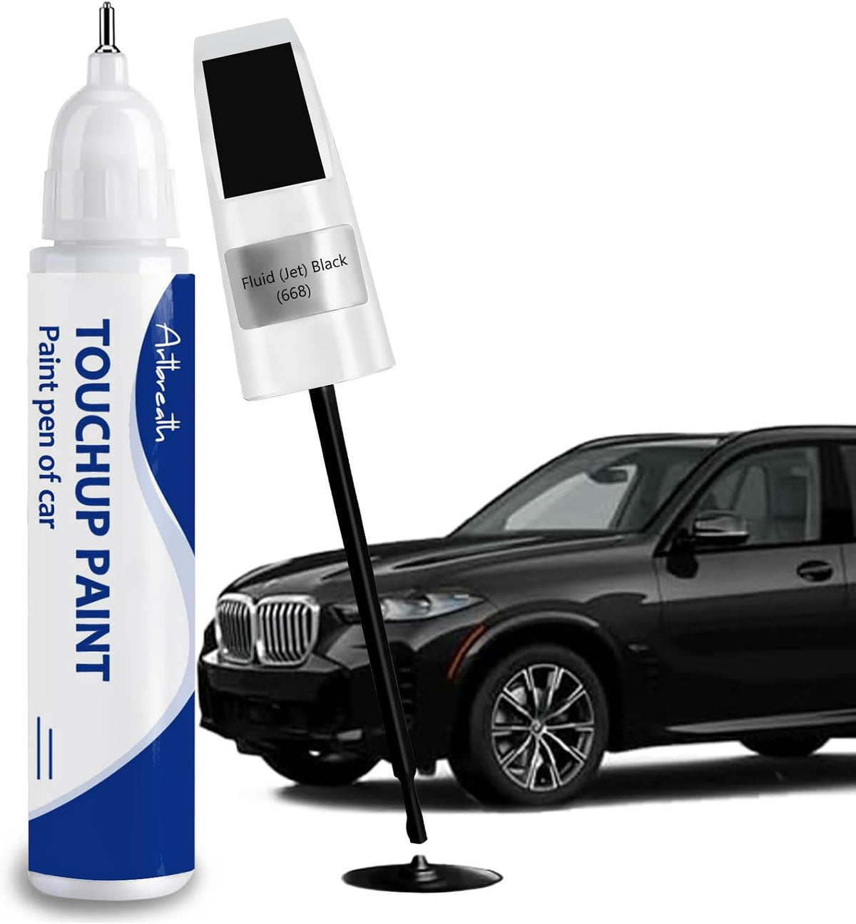 Carbon Black 416 Touch Up Paint for BMW OEM Color Match Car Paint Pen
