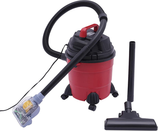 Wet and Dry Vacuum Cleaner, 3-in-1 Cleaning Machine, Low Noise Electric Vacuum Cleaner with HEPA Filter Large Capacity, Suitable for Home, Garage, Car, Pet Hair Cleaning