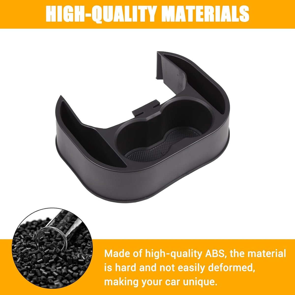 Rear Cup Holder Expander Organizer Compatible with Ford Maverick 2022-2026