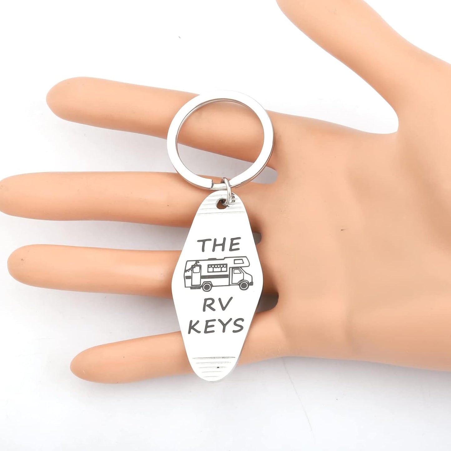 FOTAP RV Keychain RV Trailer Vacation Gift RV Camper Gift Motorhome Keychain Adventure Gift Gift For Camper Lover