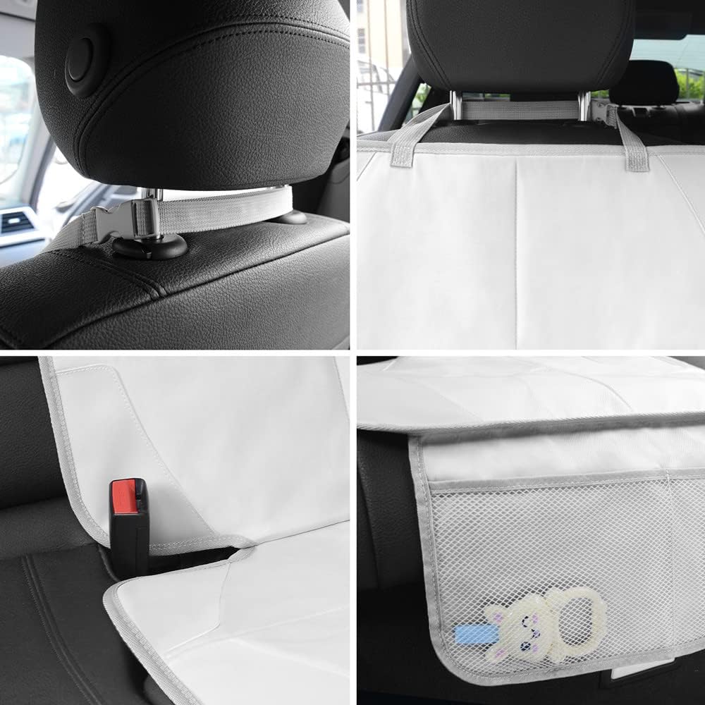 Meolsaek Car Seat Protector for Child Car Seat，Non-Slip Backing No Imprints