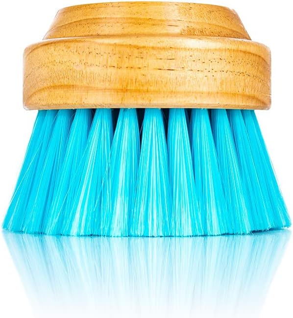 The Rag Company - Ultra Utility Brush - Car Wash Brush - Soft Nylon Bristles Perfect as an Interior, Wheel, or Tire Rim Cleaner - Sturdy and Effective Grip for All Detailing Purposes