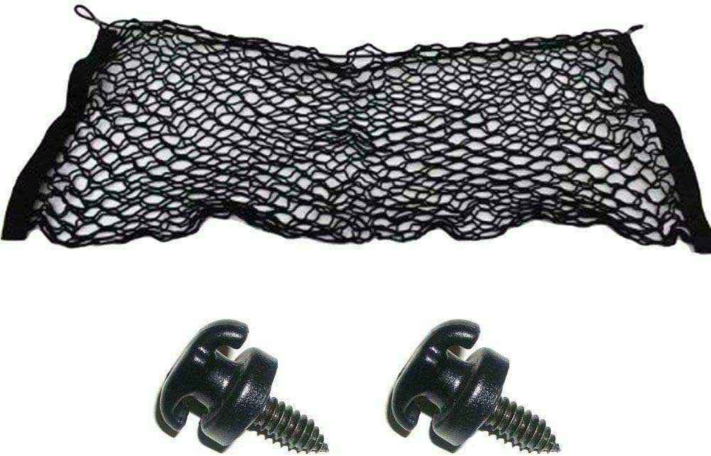 Trunk Organizer for Chevy Cruze 2010-2019 & Buick Verano 2012-2017 – Mesh Car Trunk Organizer – Cargo Net for Sedans – Nylon Mesh Netting – Compatible with Cruze & Verano