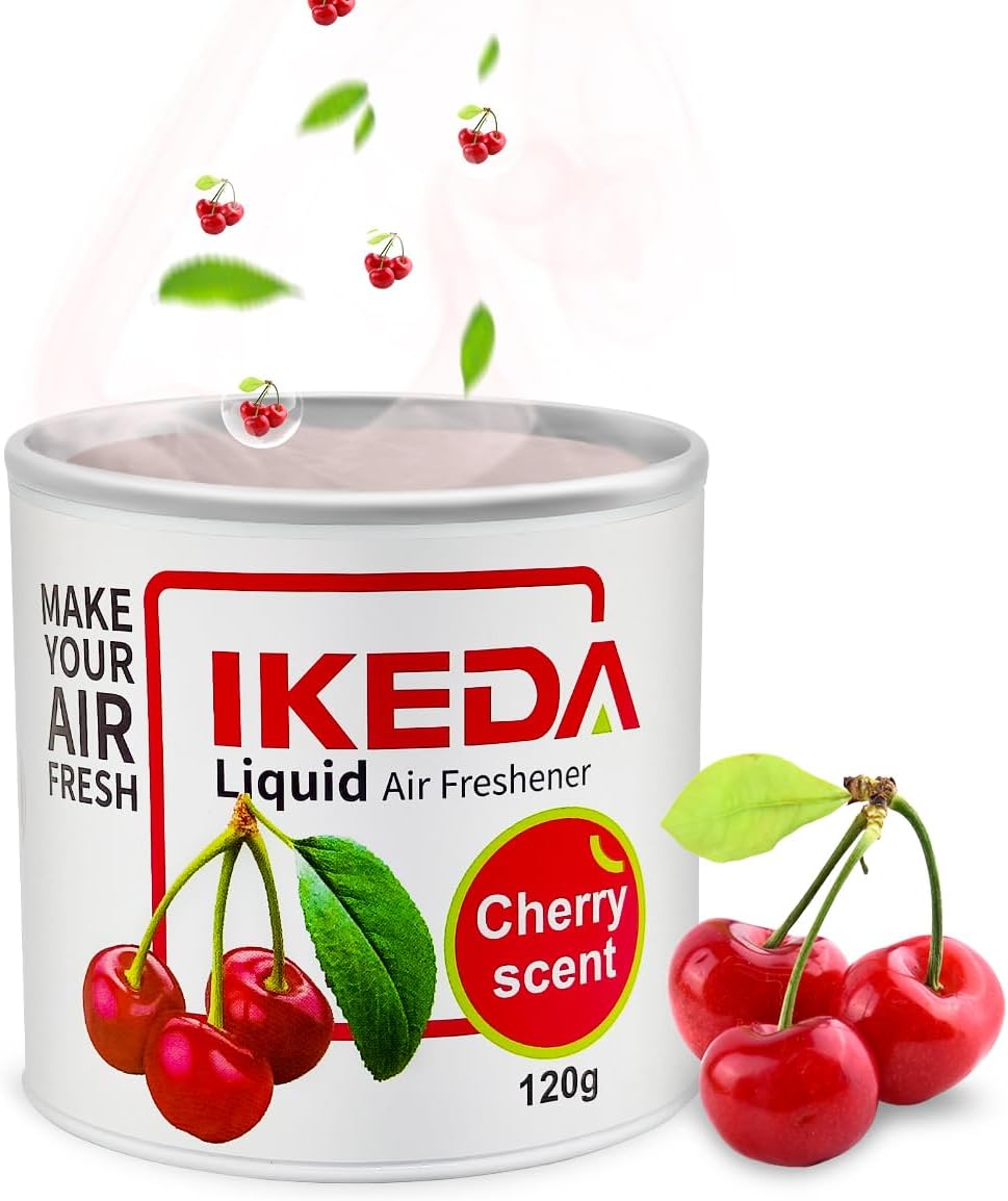 Car Air Freshener: Vanilla Scents | Car Fresheners | Strong Fragrance | Smoke Smell Remover | Liquid Cans Freshener | For Auto Home | 120g | 1 pack