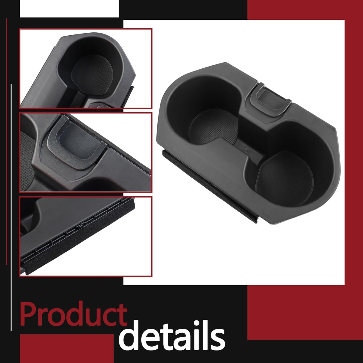 Cup Holder Insert Accessories for Honda Civic 2016-2021