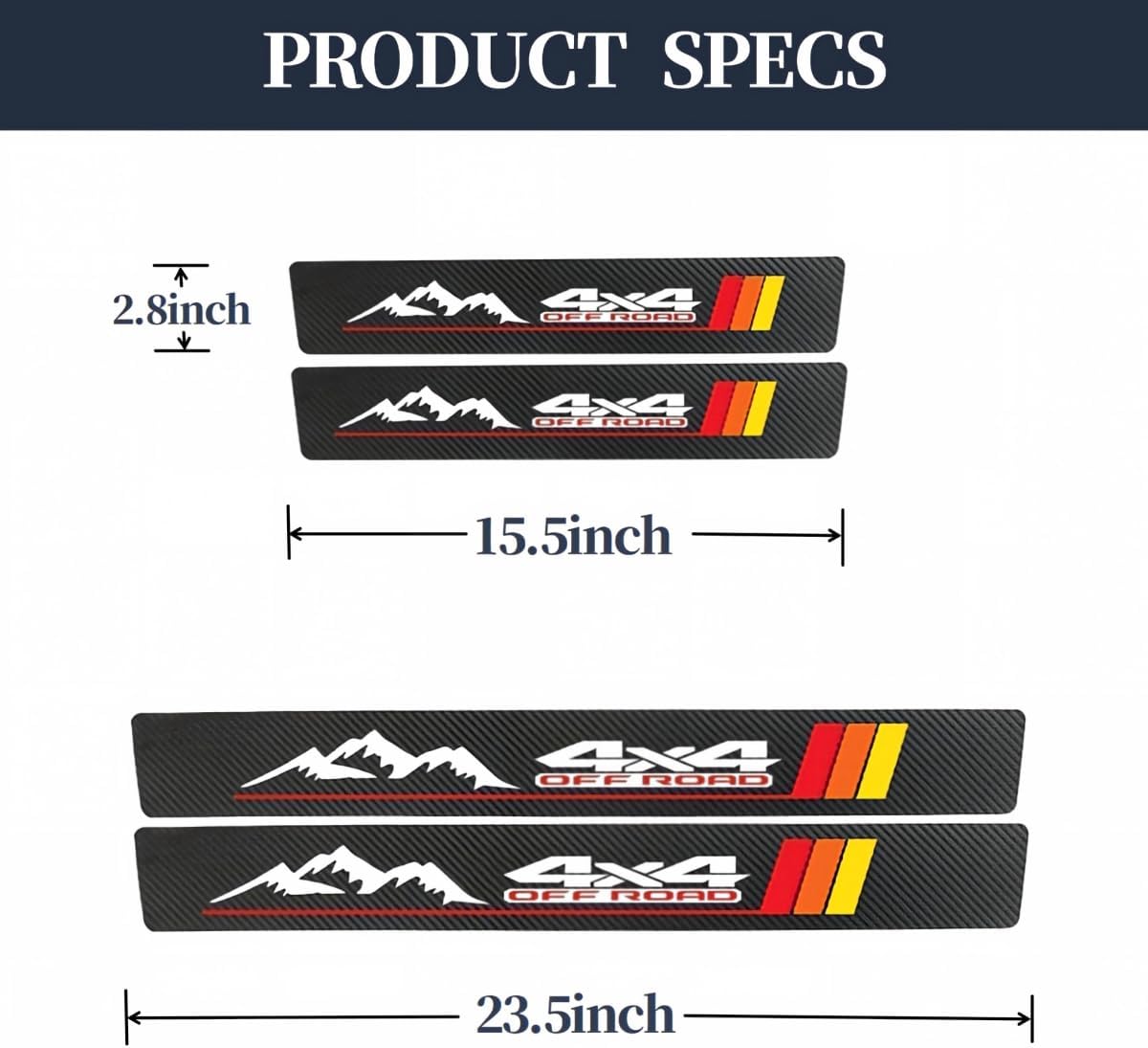 4PCS Car Door Edge Guards, Scratch Protector for All Vehicles