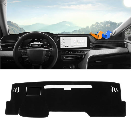 Autorder Dashboard Cover Mat for Toyota Camry 2025 2026 Accessories Dash Cover Upgrade Velvet Dash Mat Sunshade Glare UV Rays Protector(with HUD)