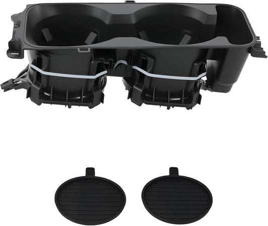 maXpeedingrods Console Cup Holder LB5Z7813562AB Fits for Ford Explorer 2020-2025 (with Wireless Charging) # LB5Z-7813562-AB Beverage Holder Insert
