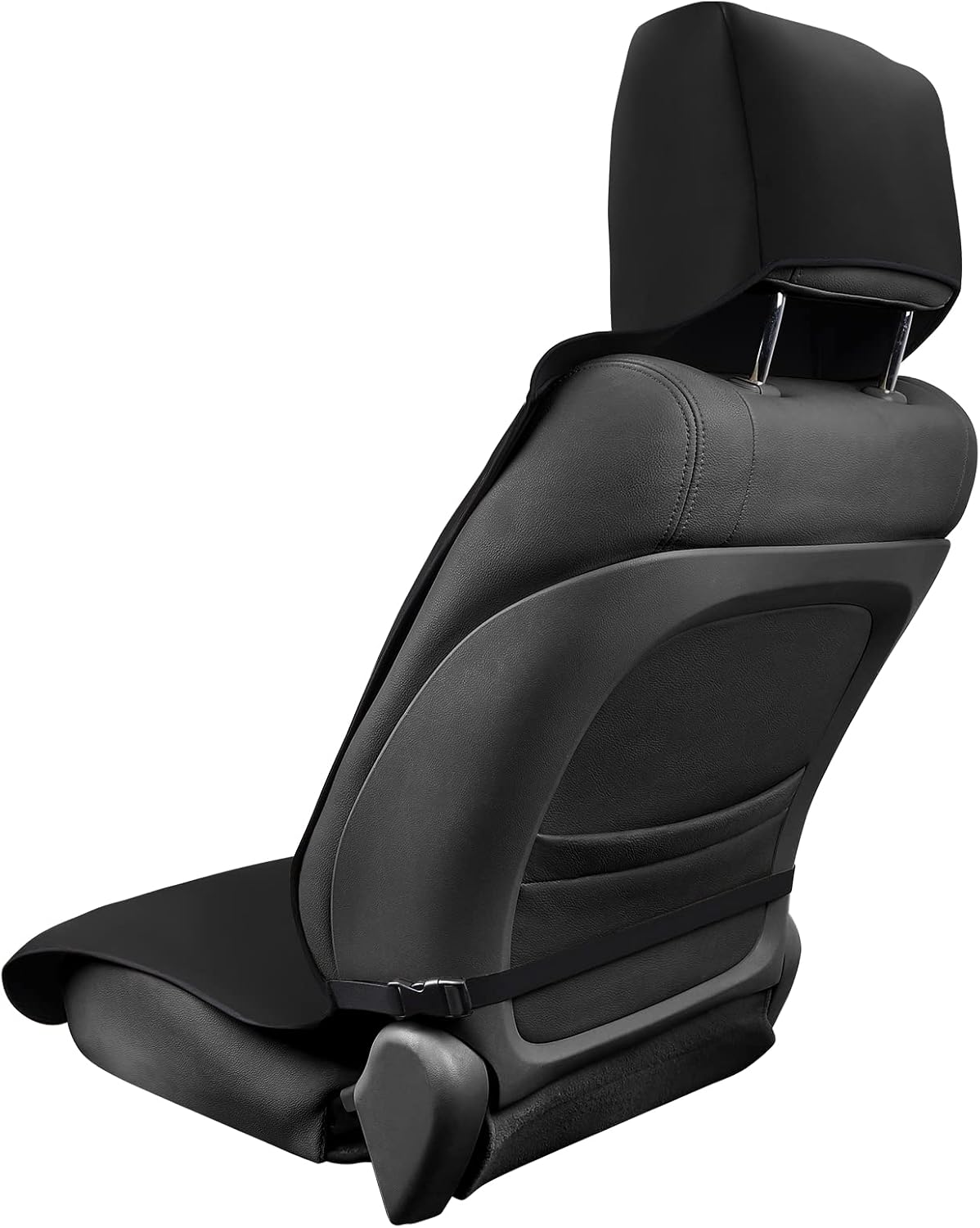 3tyto Universal Car Seat Covers, Waterproof Neoprene Seat Covers - Waterproof & Sweatproof, Machine Washable, Non-Slip Seat Protector for Car, Truck, SUV, Van (Black, 1 Pack)