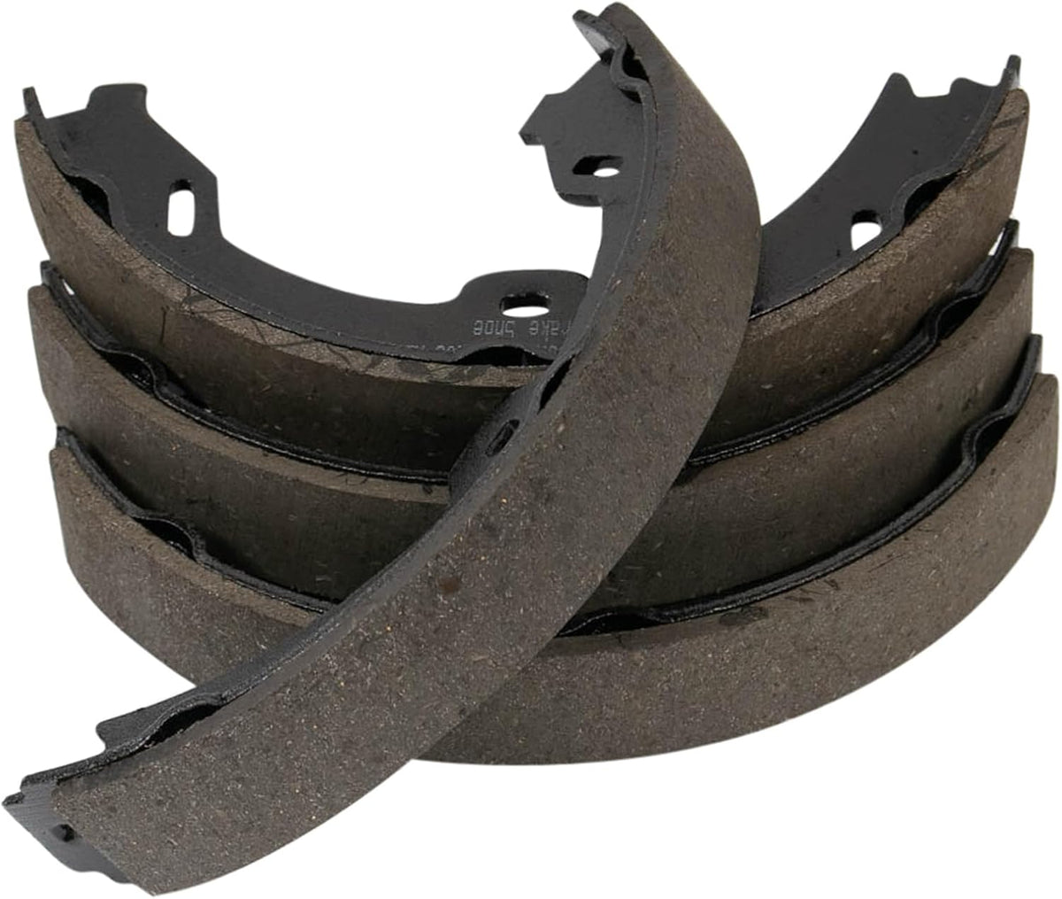 TRQ Rear Parking Brake Shoe Set