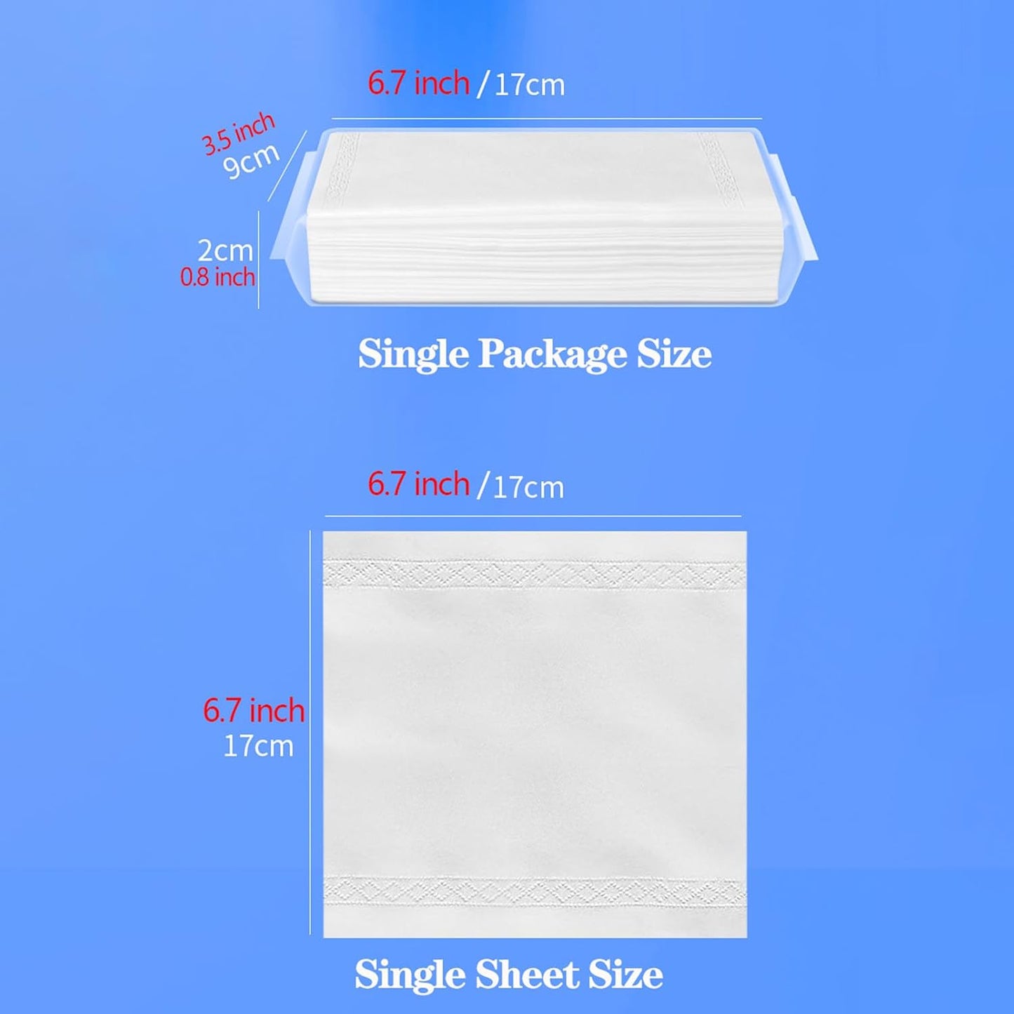Car Tissue Refills, 18 Packs Car Tissues Auto Visor Tissue Refills for Visor, Napkins Holder Refill, Auto Travel Tissues, Soft and Smooth (18 Pieces)