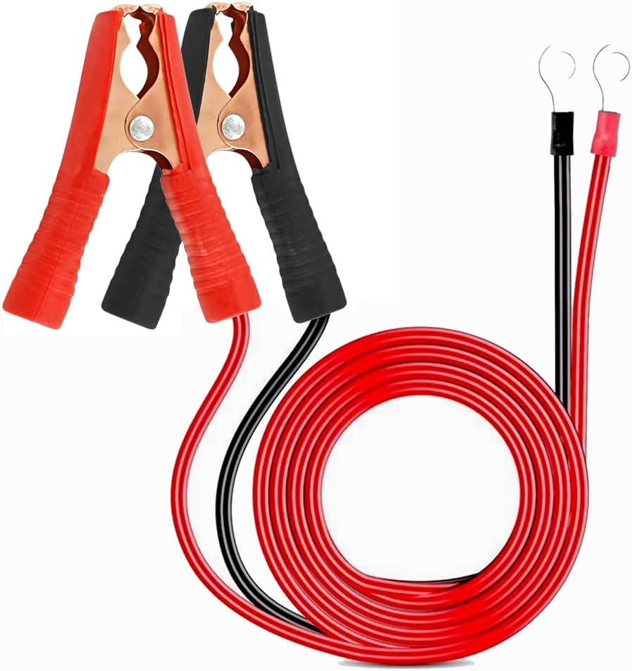 EC5 Heavy Duty Jump Starter Replacement Cables with Battery Clamps-EC5 Connector Car Jumper Cable Booster Jumper Cables 12V Car Battery Jumper Emergency Cable-Car Jump Starter Battery Clips