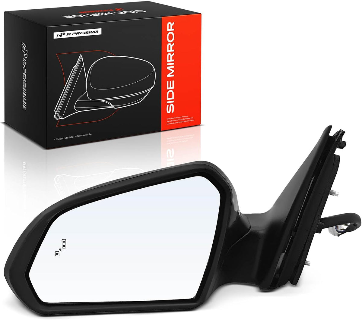 A-Premium Driver Side Power Door Mirror Compatible with Hyundai