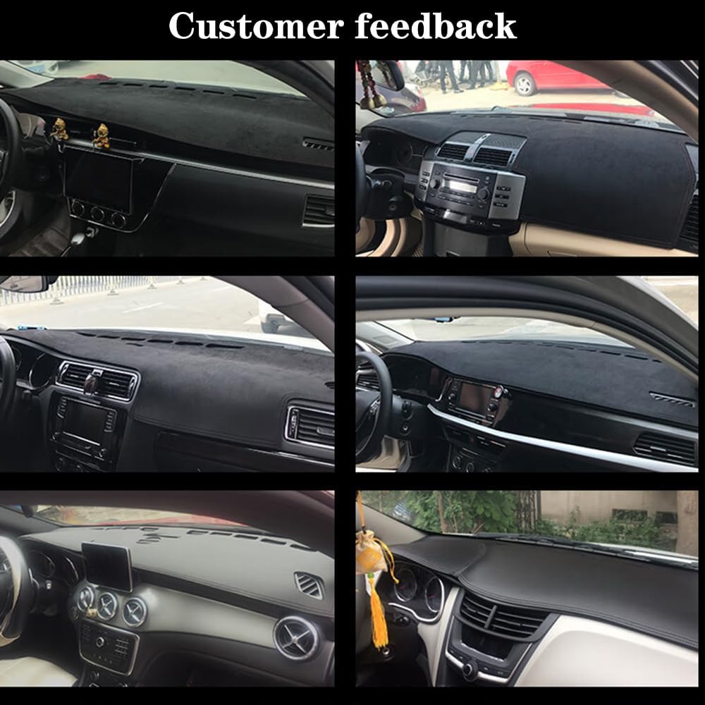 Dashboard Covers Mat for Toyota Sienna 2004-2010,Flannel Car Dash Board Cover,Dashboard Protecter Cover,Car Dashboard Cover Pad,Flannel