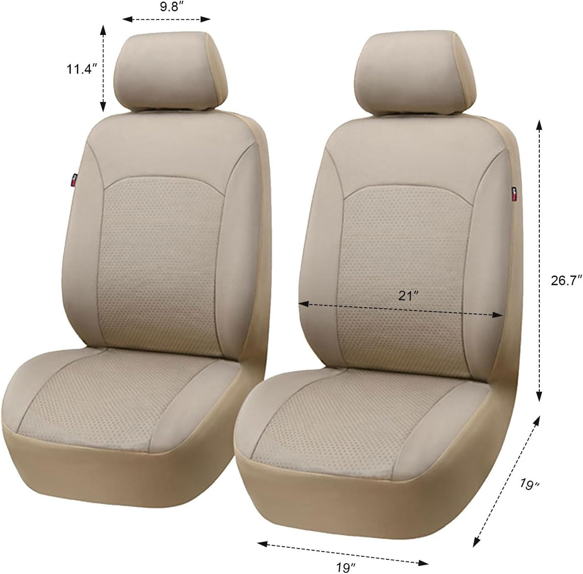 Flying Banner Car Seat Covers Front Seats Rear Bench Polyester car seat Protectors Easy installations Rear Bench Split Classic Man Lady Truck