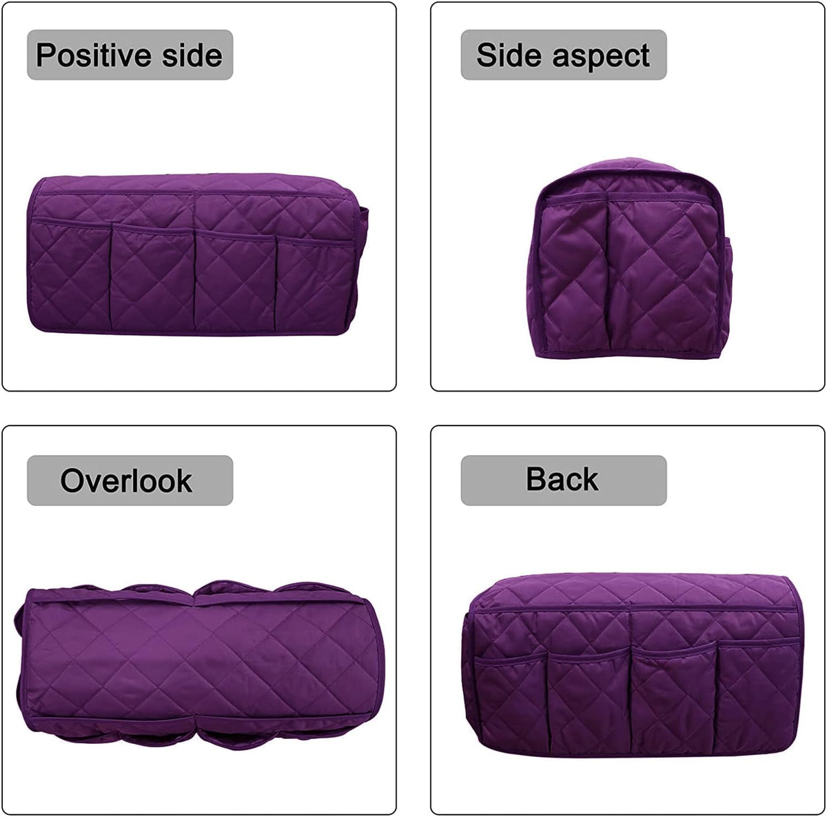 Armchair Caddy for Recliner - Sofa Armrest Organizer with 14 Pockets