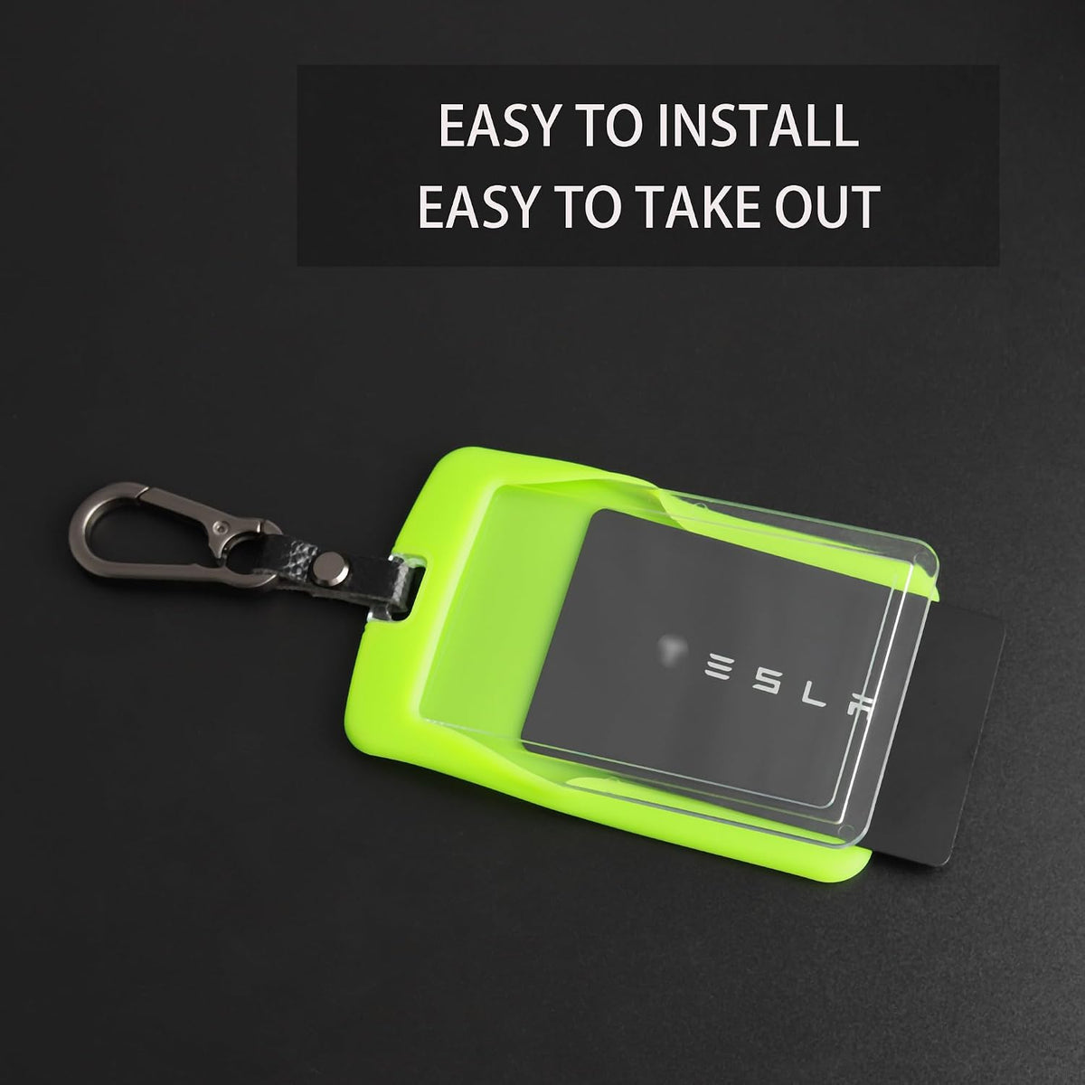 Key Card Holder Case for Tesla Model Y Model 3 Cybertruck and Rivian