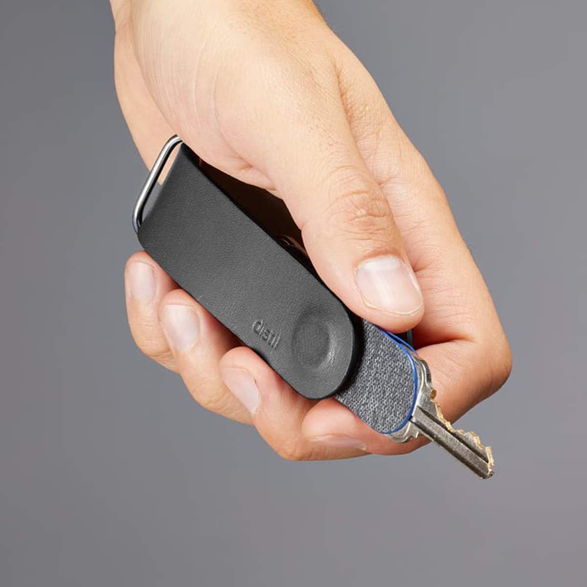 Distil Union Ferris KeyLoop Key Organizer | Includes Leather Cover, 5 KeyMods, & FobRing | Holds up to 6 Keys + Car Key