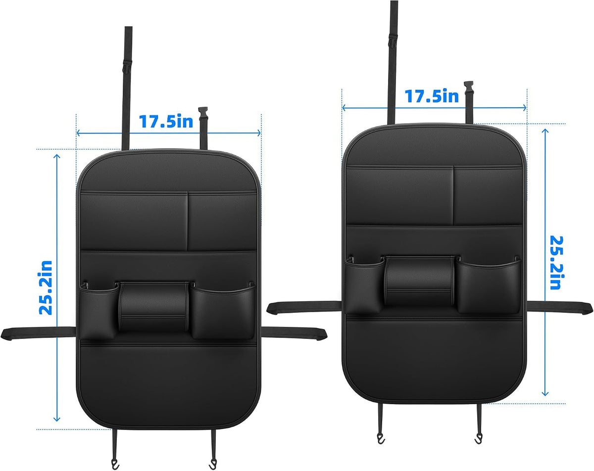 Car Kick Mats Back Seat Protector for Honda CR-V 2 Pack