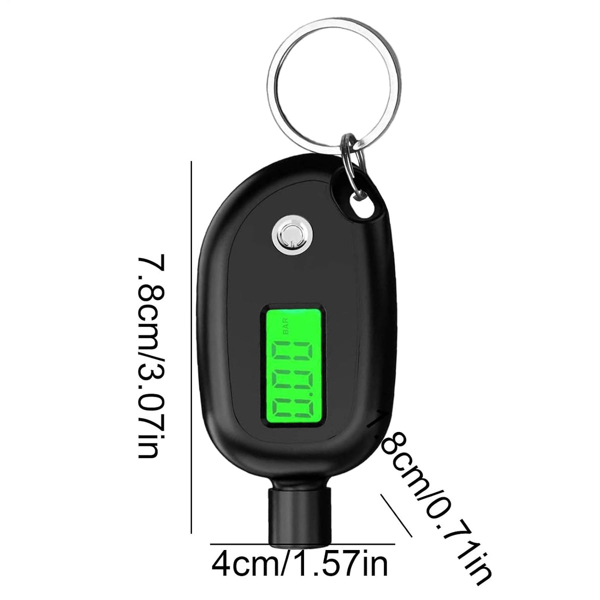 Digital Tire Pressure Gauge 0.5 Accuracy Checker
