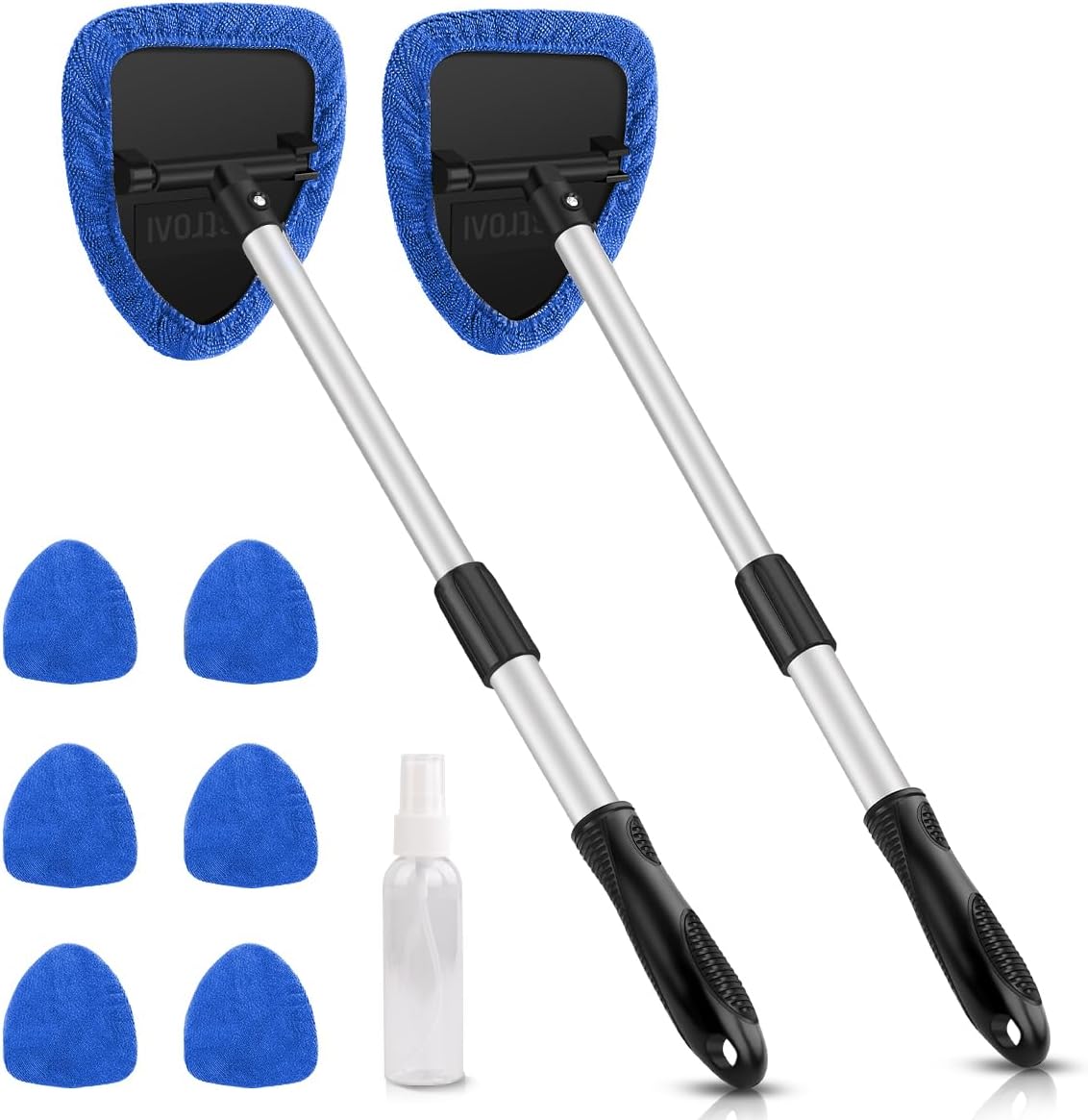 AstroAI 21" Extra-Long Windshield Cleaner Tool & Car Interior Detailing Kit