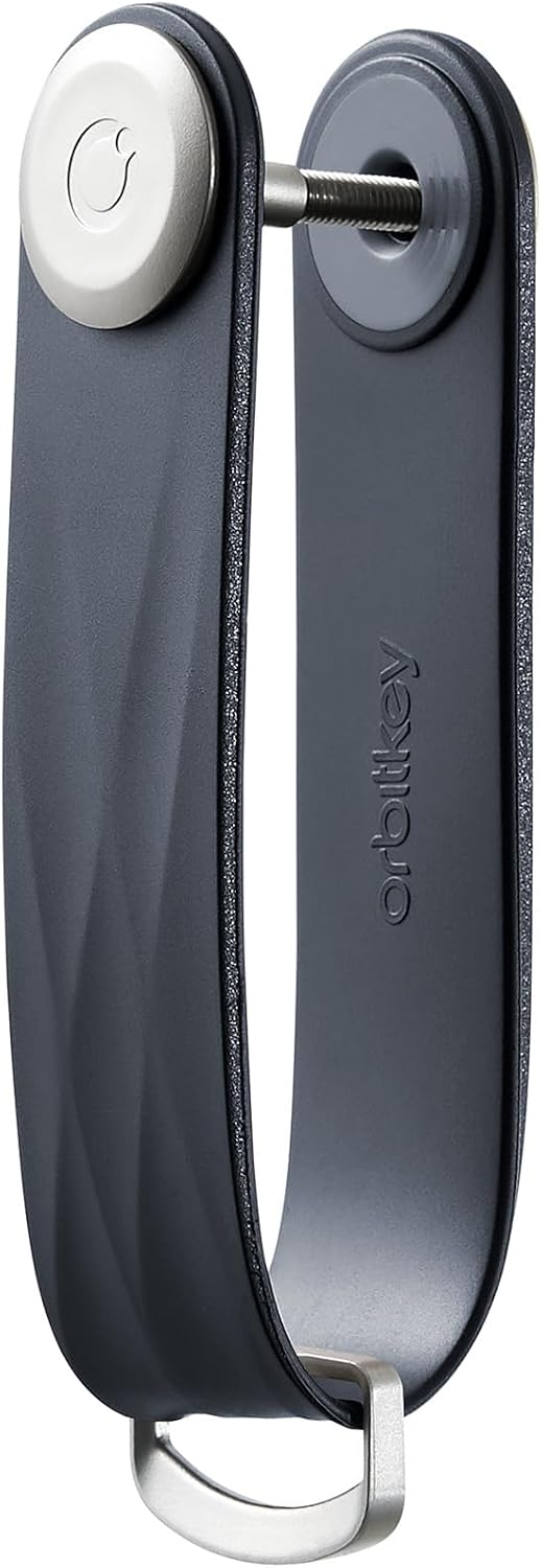 orbitkey New Active Key Organizer Lite w/updated D-Ring | Weather Resistant, Stainless Steel Locking Mechanism