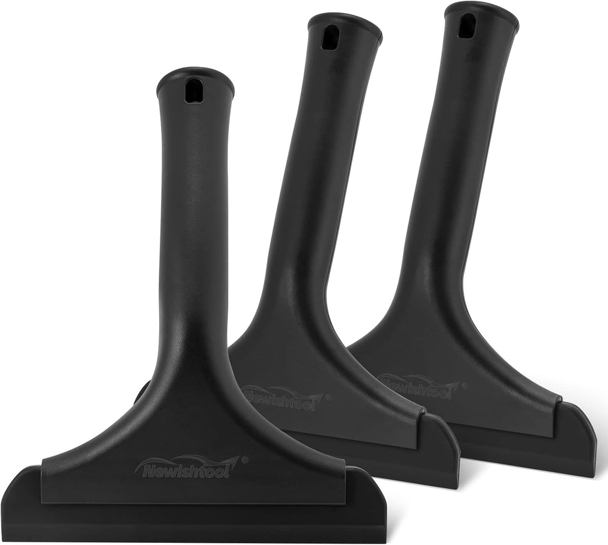 NEWISHTOOL Window Tint Tool Small Squeegee Bathroom Shower Squeegee, 3-Pack