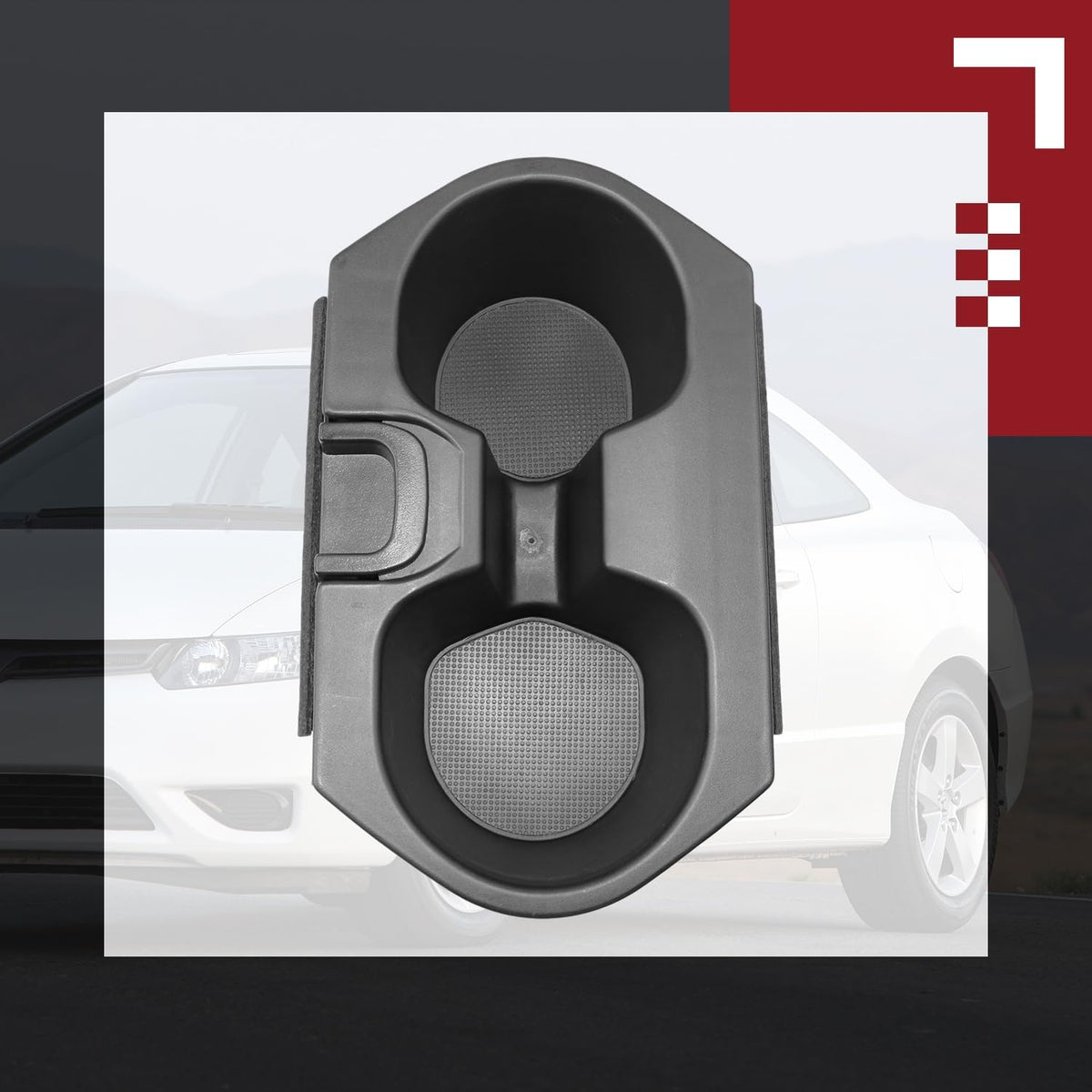 Cup Holder Insert Accessories for Honda Civic 2016-2021