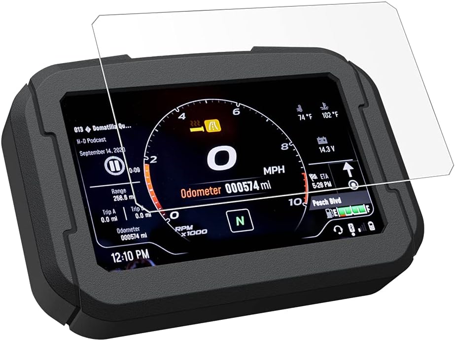 Speedo Angels NANO GLASS Dashboard Screen Protector compatible with PAN AMERICA (2021-) x 2