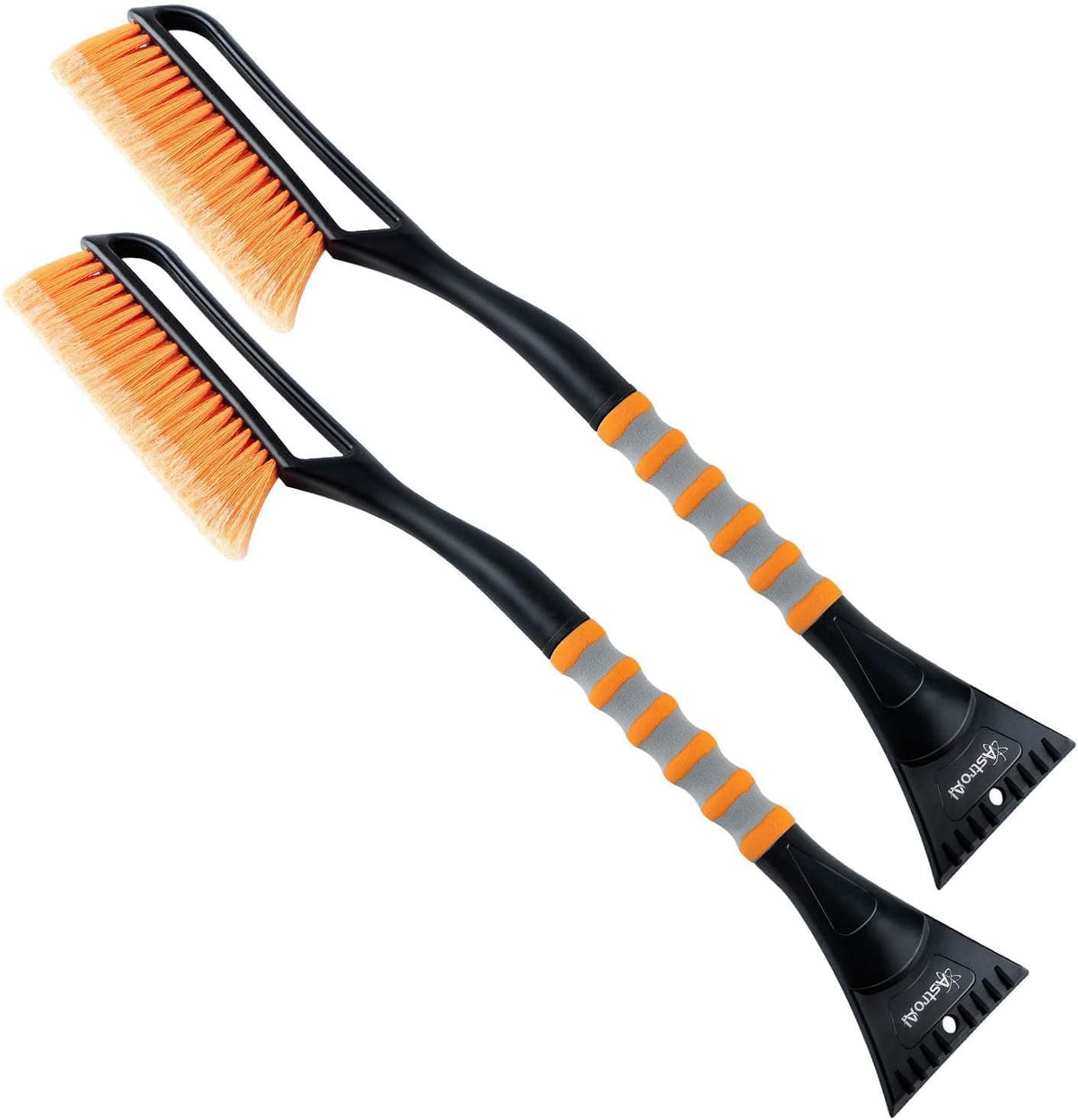 AstroAI 27'' Classic and 47.2'' Upgraded Ice Scraper with Squeegee(Blue)