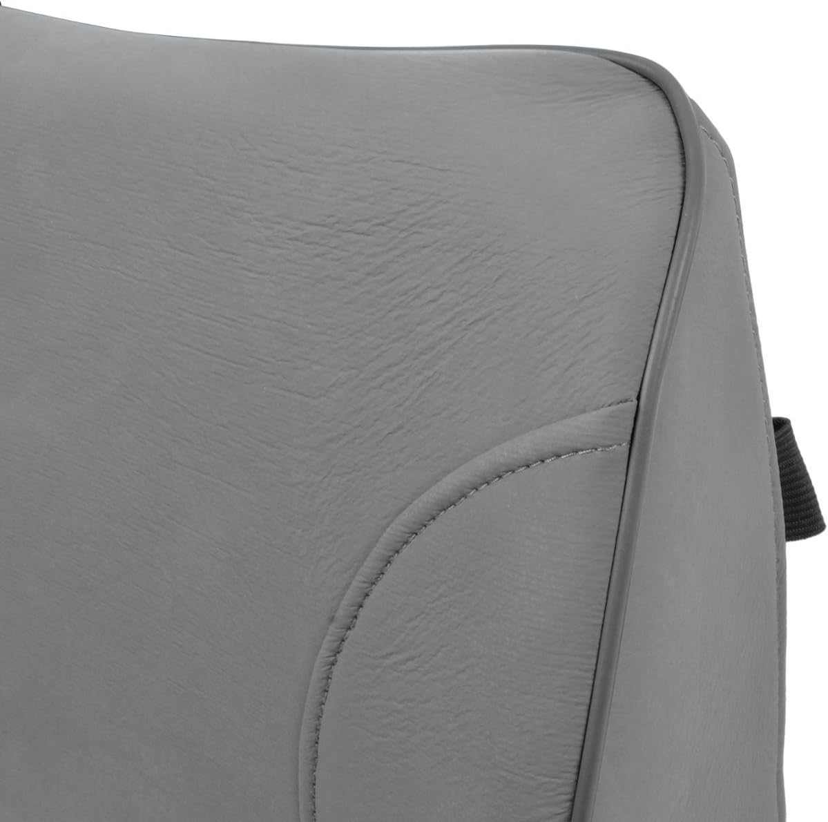 BDK BS-300-GR Durable Foam Lumbar Support 3D Balanced Firmness Cushion-Lower Back Pain Relief-Best for Office Chair, Car Seat, Recliner, Gray