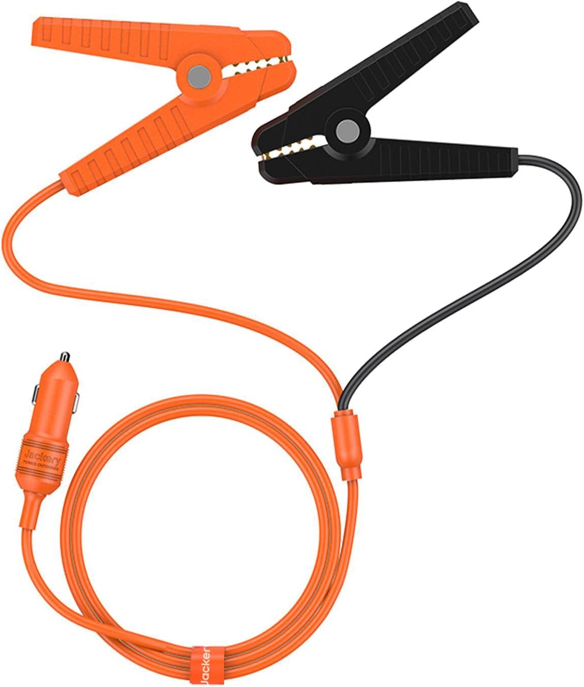 Jackery 12V Automobile Charging Cable, Cigarette Lighter Plug to Alligator Battery Clamps for Car Battery, for All Jackery Solar Generators Power Stations Except Explorer 160