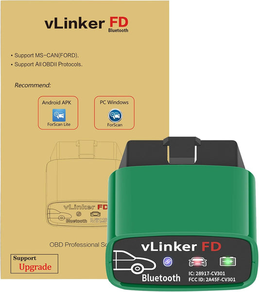 Vgate vLinker FD BT3.0 OBD2 Scanner for FORS-can Fixed Diagnostic Tool