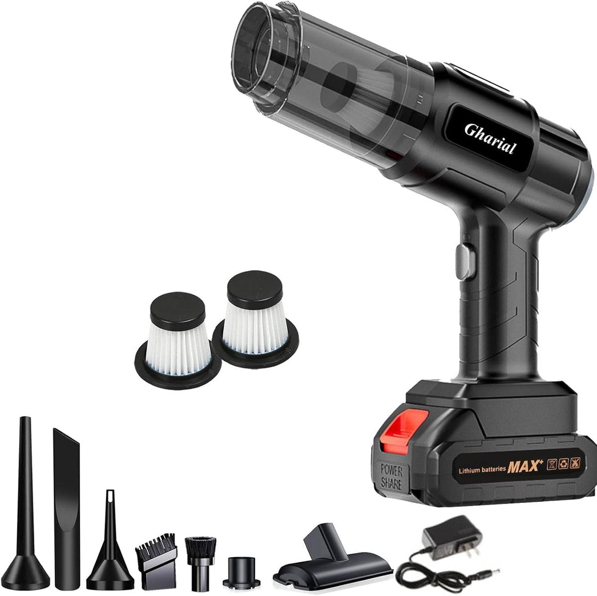 Gharial Handheld Car Air Vacuum Cleaner 35000PA Air Duster