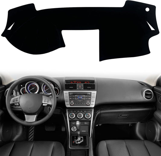 Dashboard Cover fit for Mazda 6 2009 2010 2011 2012 2013 Dash Cover Nonslip Dash Mat Pad Protector Interior Accessories