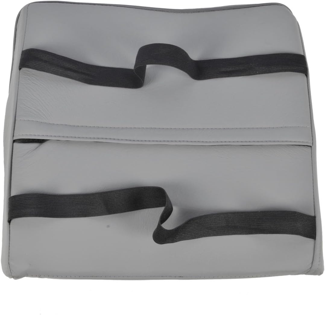 BDK BS-300-GR Durable Foam Lumbar Support 3D Balanced Firmness Cushion-Lower Back Pain Relief-Best for Office Chair, Car Seat, Recliner, Gray