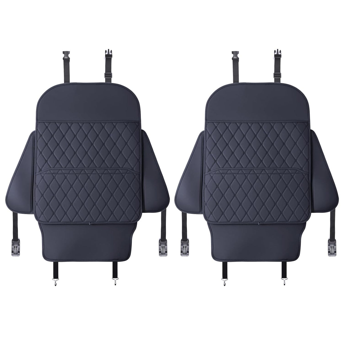 TAIKOO Seat Back Protector,Shields Seat Backs from Kicks and Adds Storage