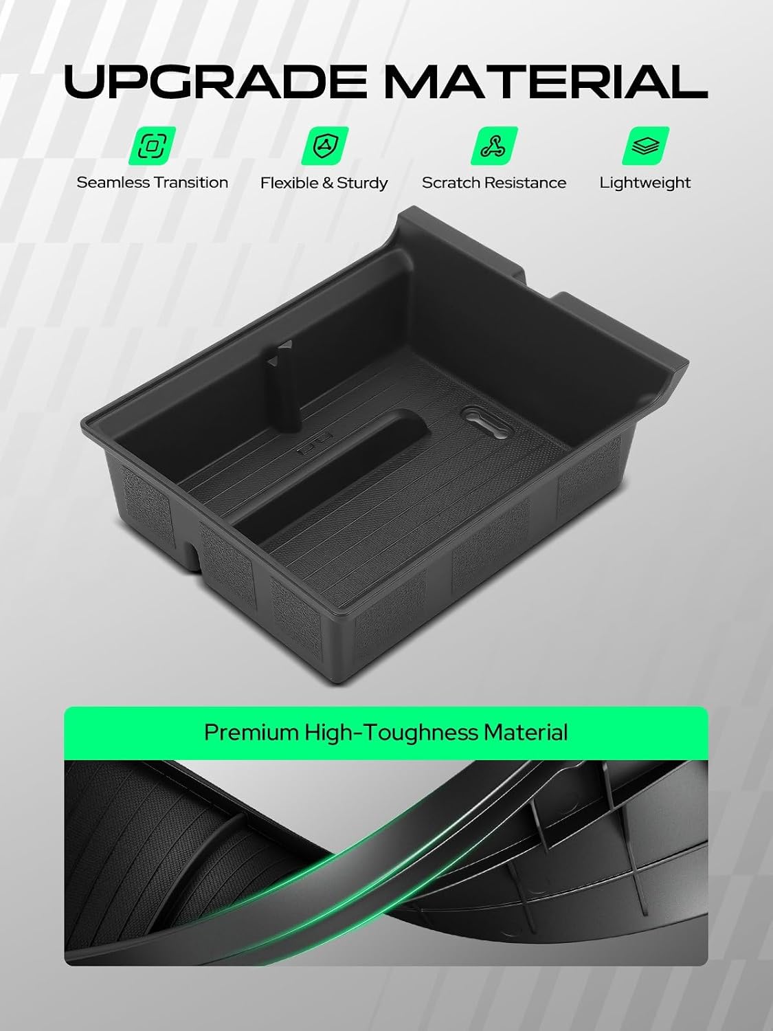 YHTAUTO Center Console Storage Box for Tesla Model 3 2021-2023