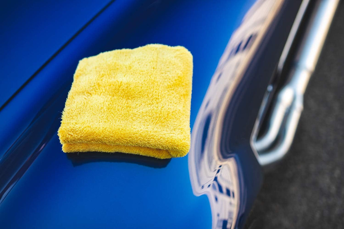 The Rag Company Eagle Edgeless 500 Detailing Towel, 16x16 in, 4-Pack