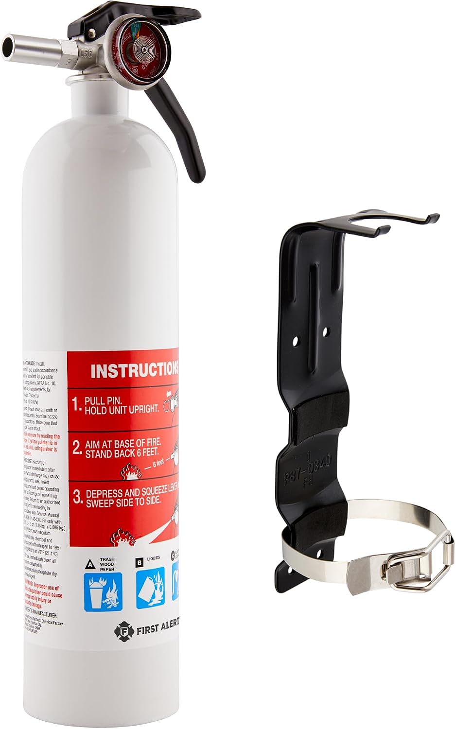 First Alert Fire Extinguisher, Marine Use