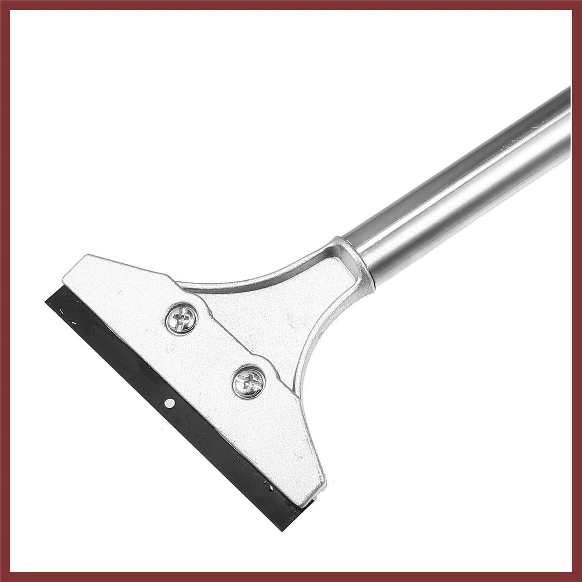 Black Plastic Coated Handle Metal Blade Car Cleaning Ice Snow Scraper Replace Parts