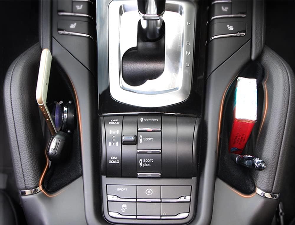 Interior Car Center Console Seat Side Storage Box Holder Organizer Compatible for Porsche Cayenne 2011-2018