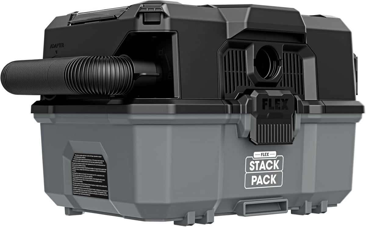FLEX Stack Pack 2.5 Gallon Wet/Dry Vacuum, Tool Only - FX5231-Z